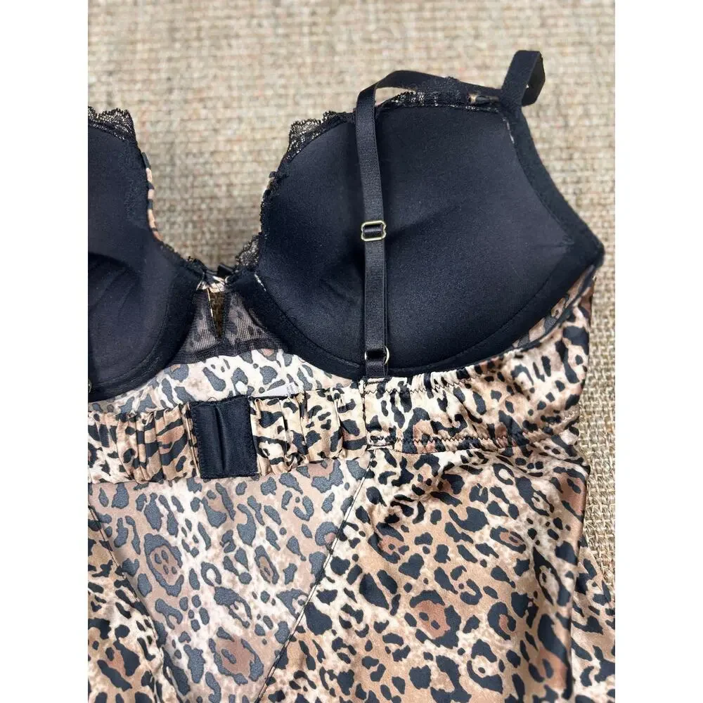 🐆 Victoria's Secret Leopard Print Chemise Babydoll | 36C